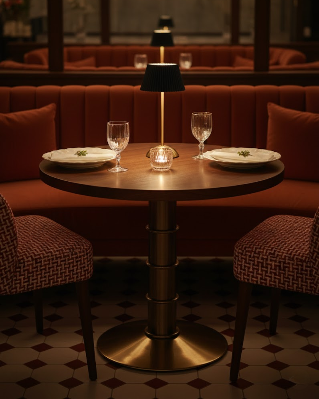 Arléon | Black Cordless Table Lamp