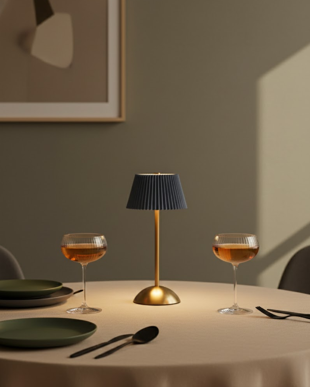 Arléon | Blue Cordless Table Lamp