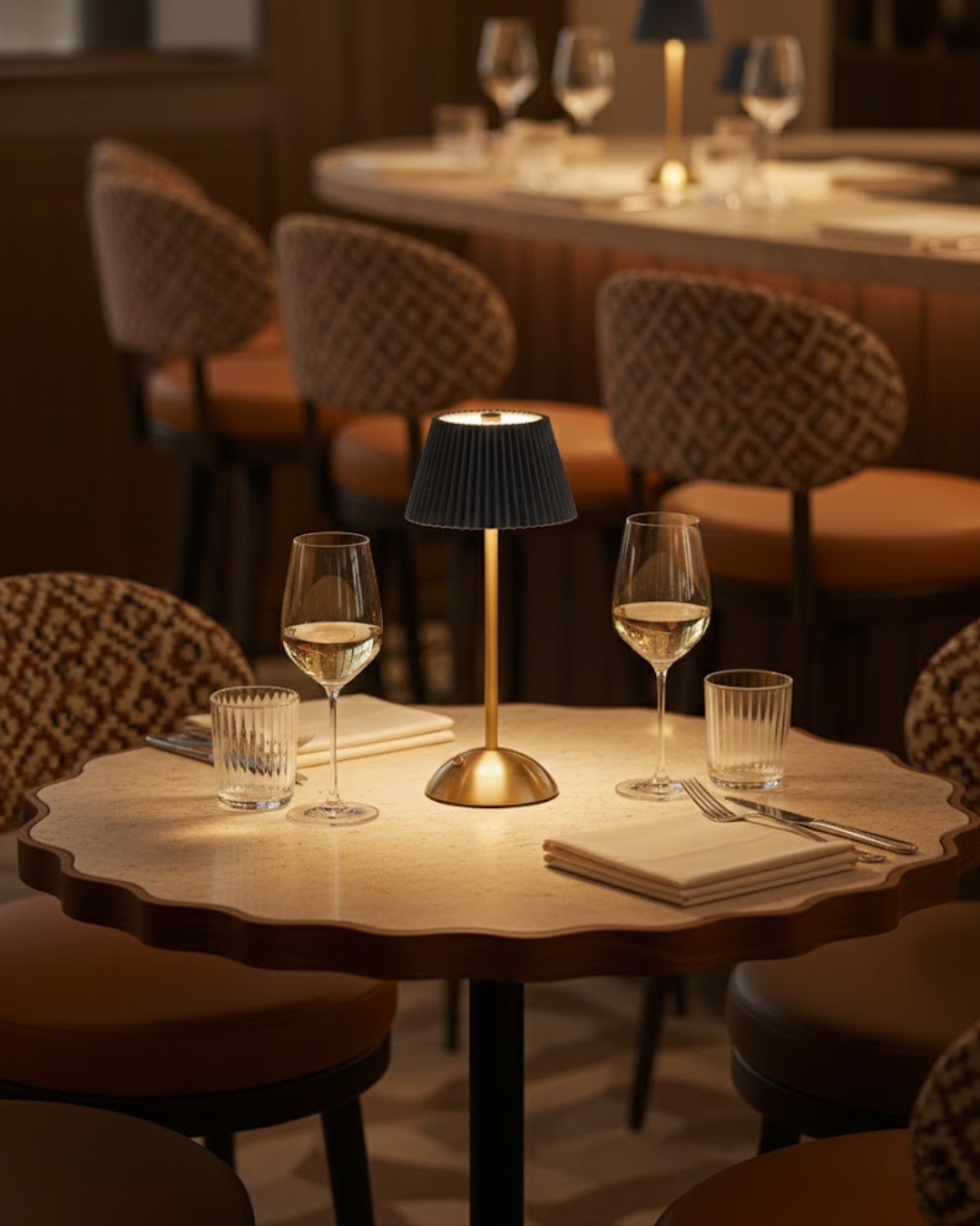 Arléon | Blue Cordless Table Lamp