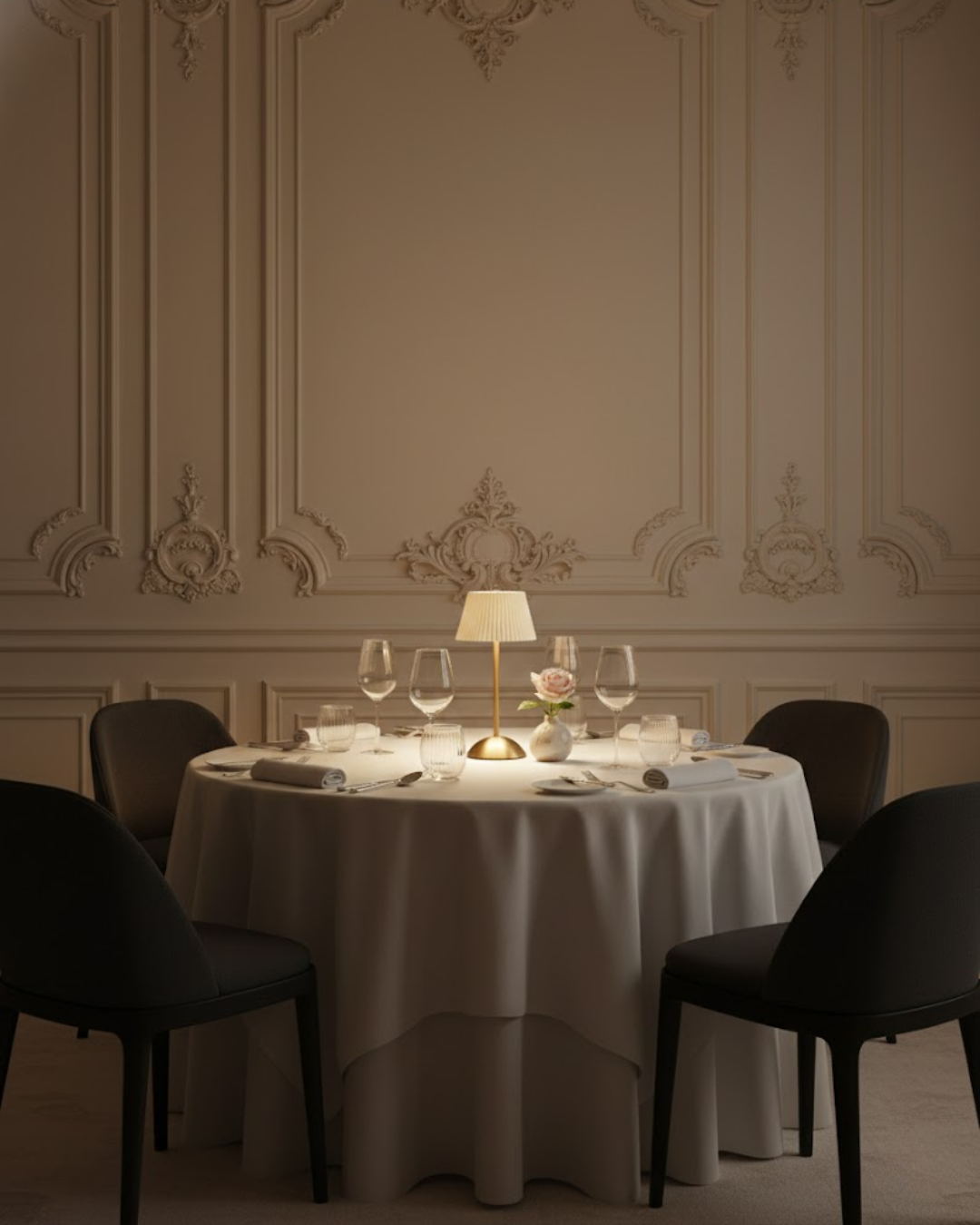 Arléon | White Cordless Table Lamp