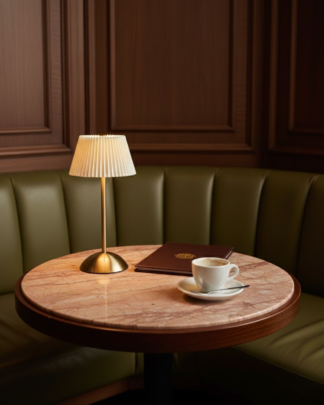 Arléon | White Cordless Table Lamp