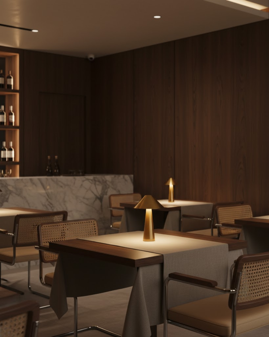 Évain | Gold Elegant Table Lamp