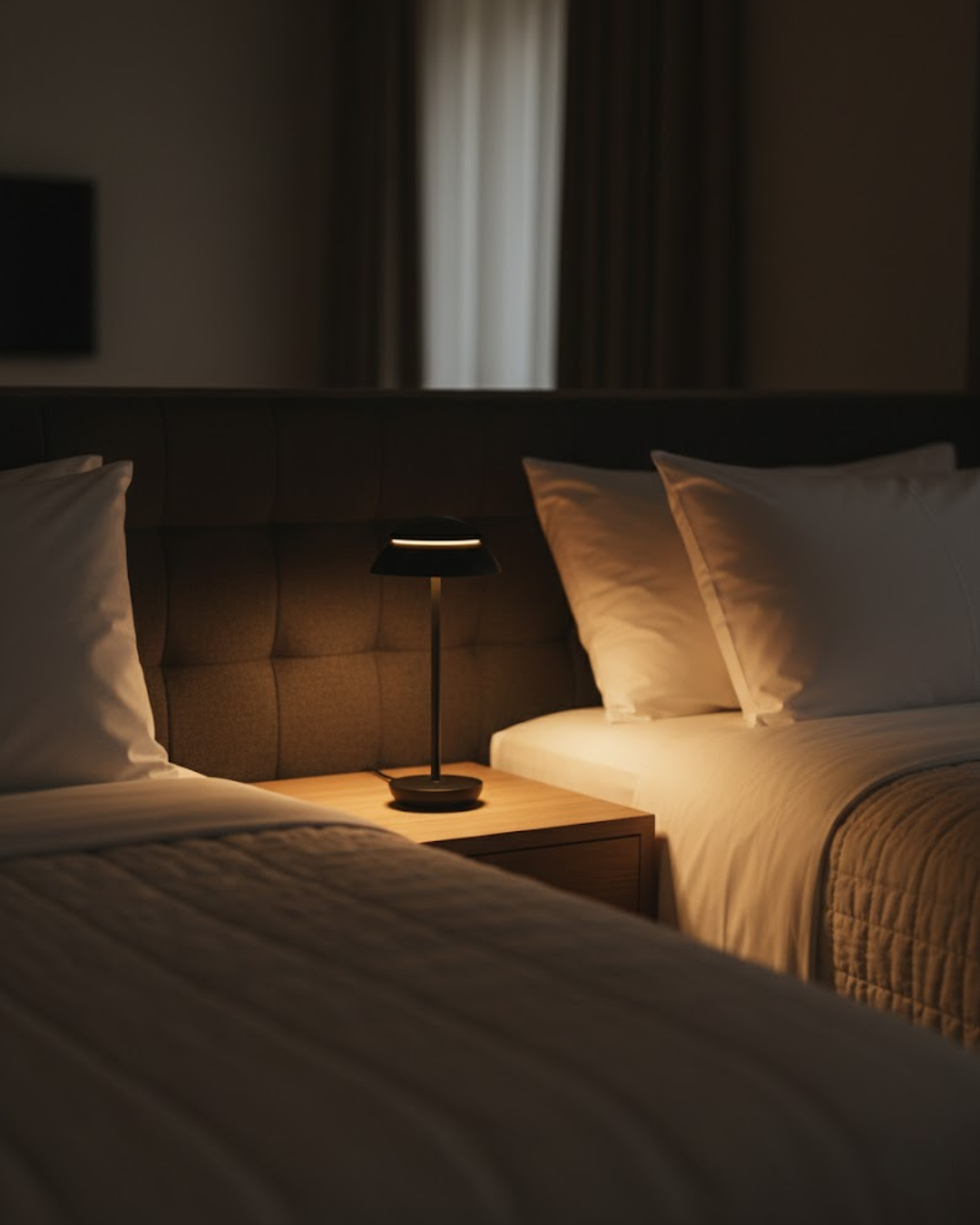 Auré | Black Minimalist LED Table Lamp