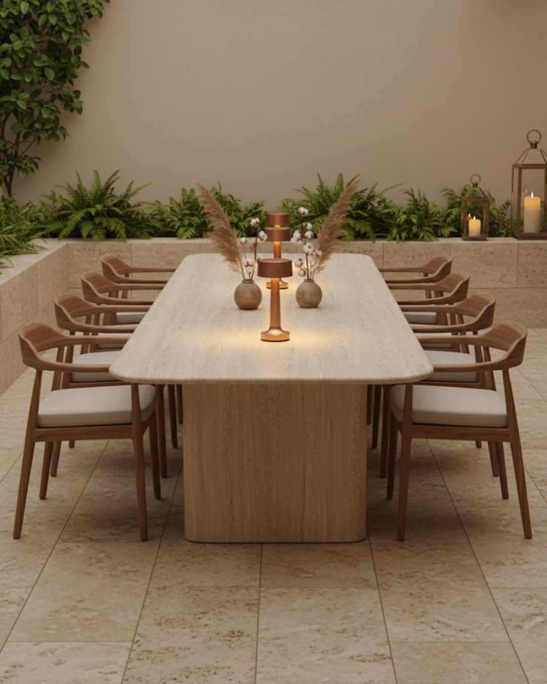 Énvoir | Rose Gold Modern Table Lamp