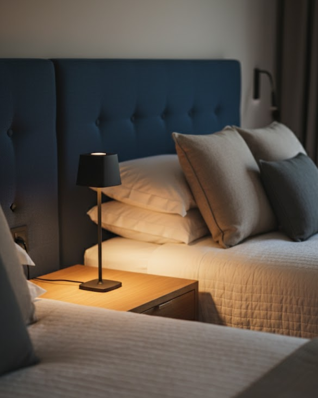 Velin | Black Modern LED Table Lamp