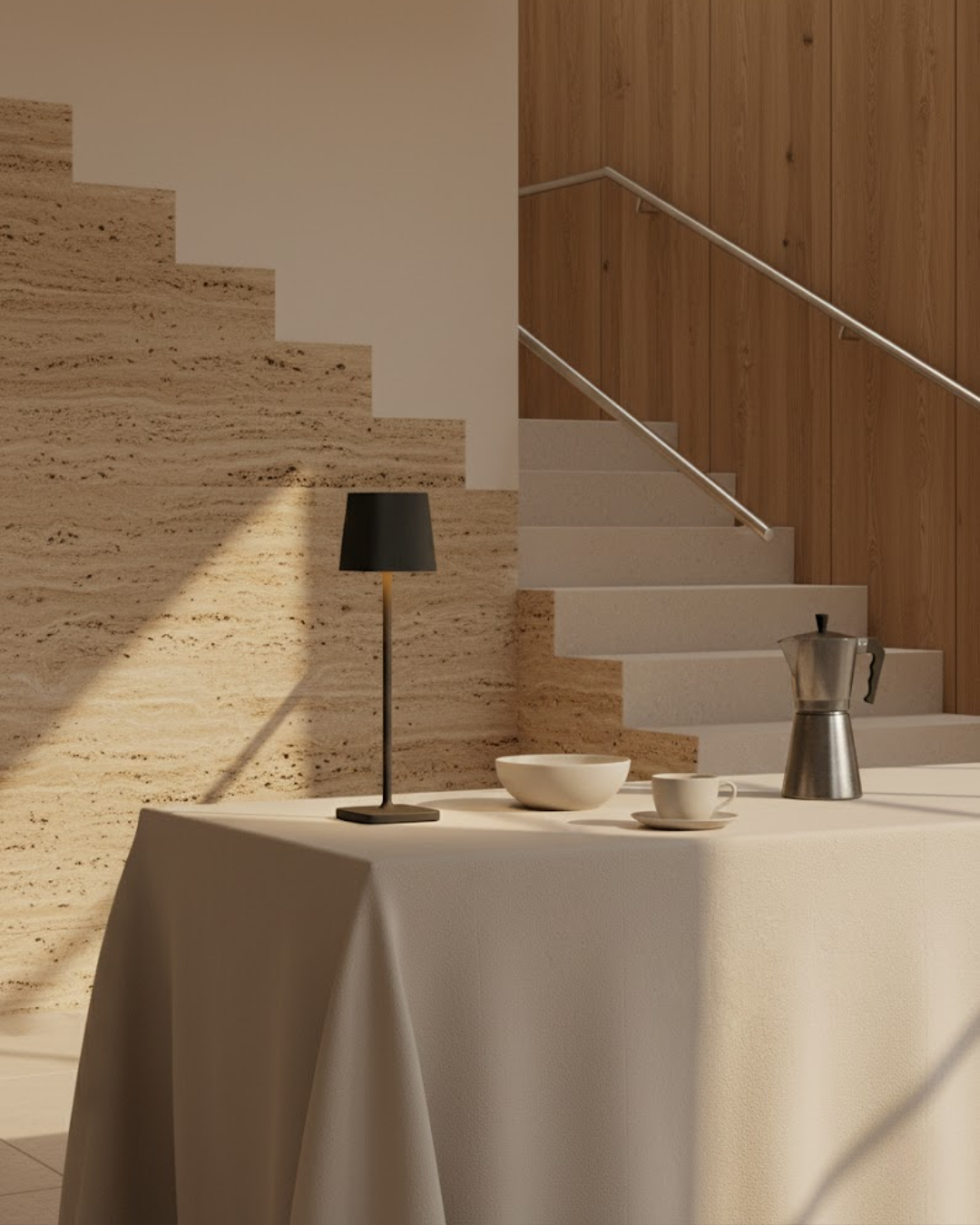 Velin | Black Modern LED Table Lamp