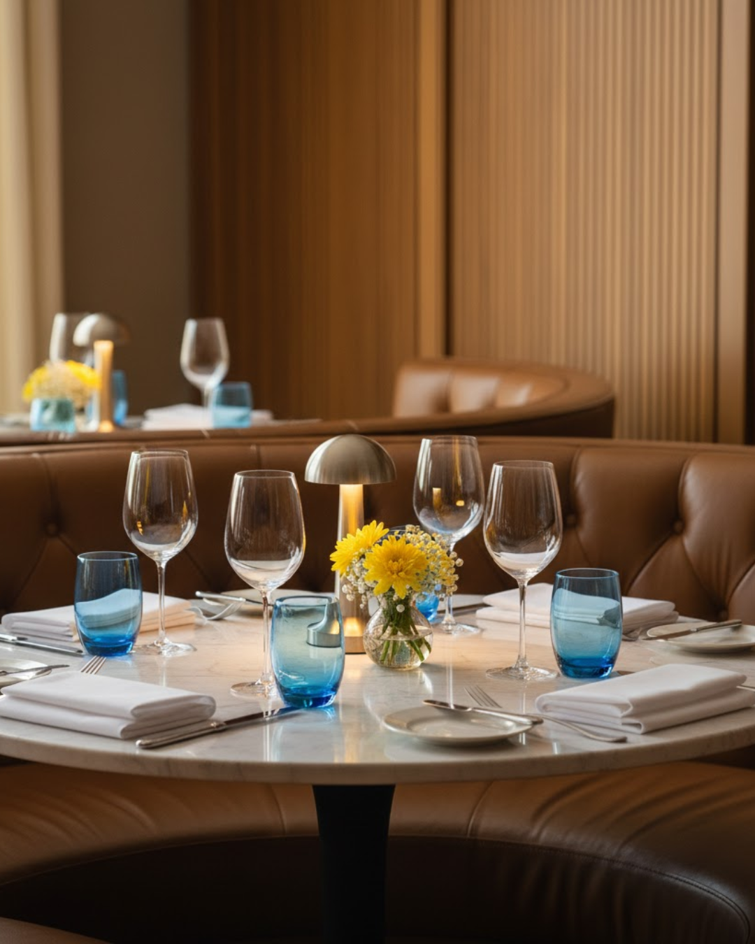 Élmar | Silver Cordless Table Lamp