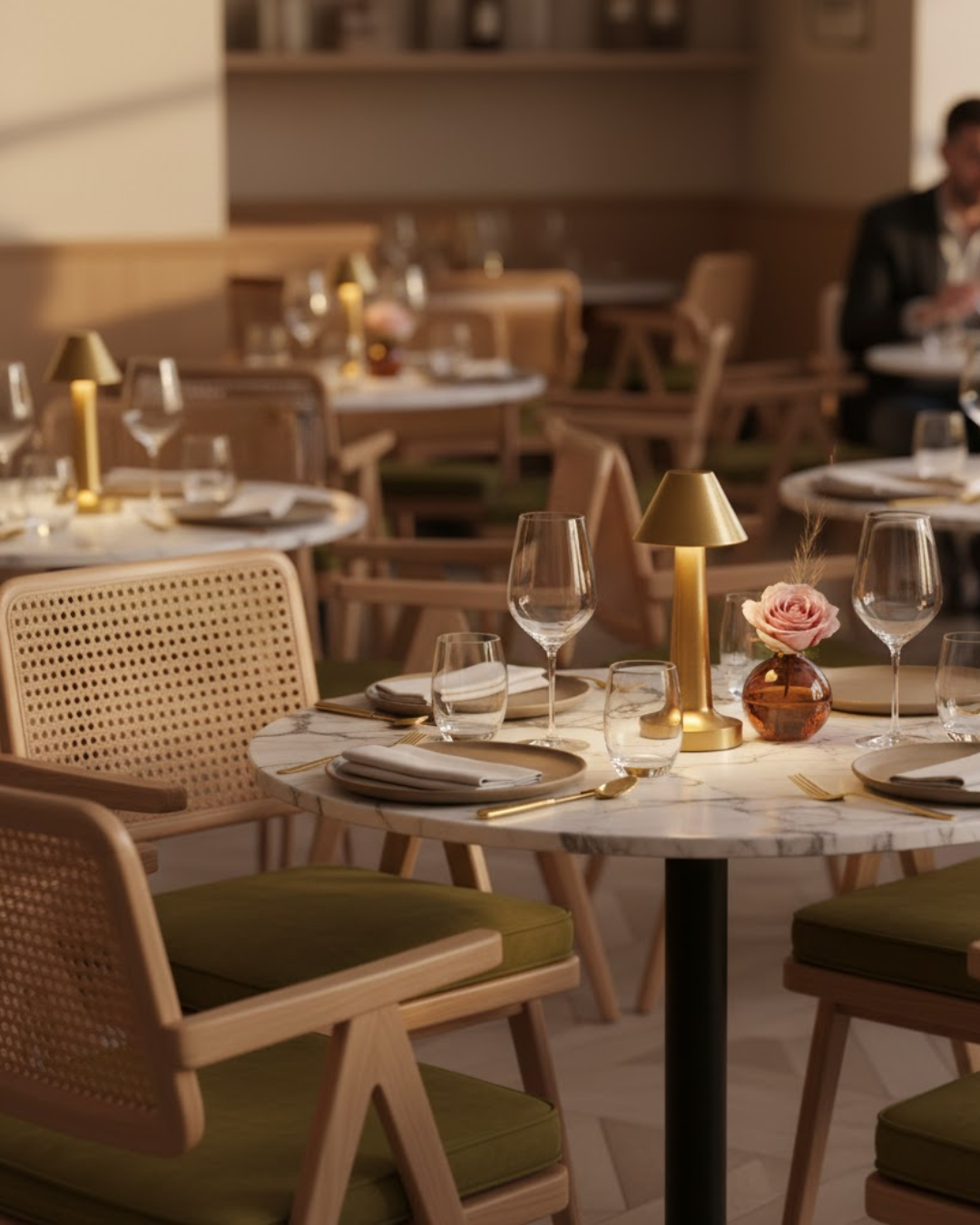 Évran | Gold Design Table Lamp