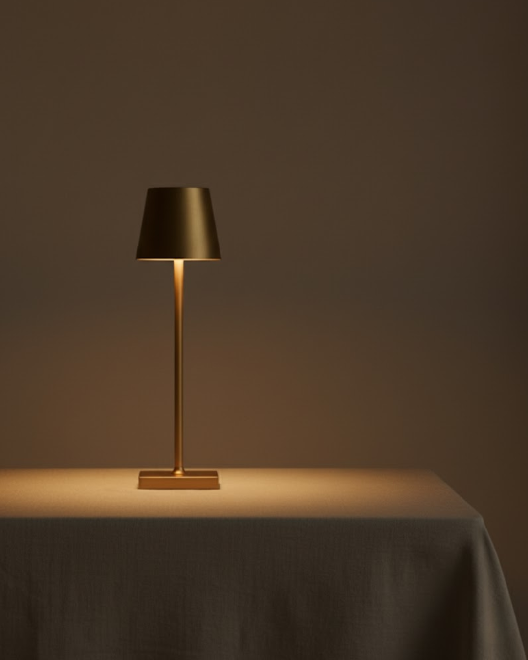 Cléa | Gold Cordless Table Lamp