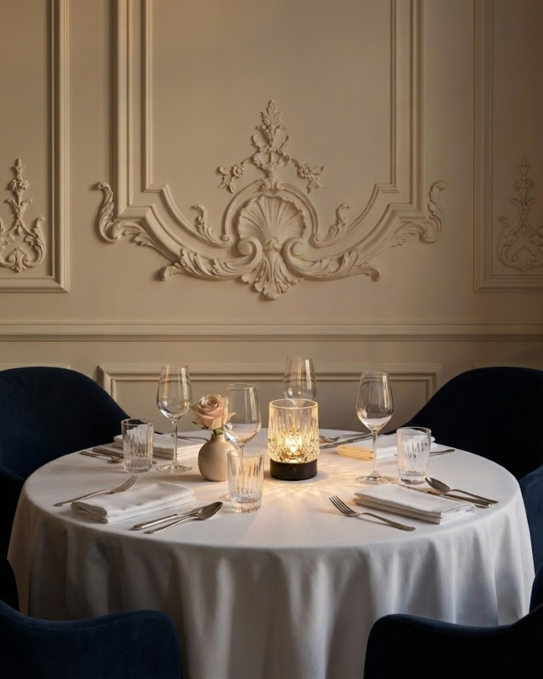 Cristelle | Black Cordless Table Lamp