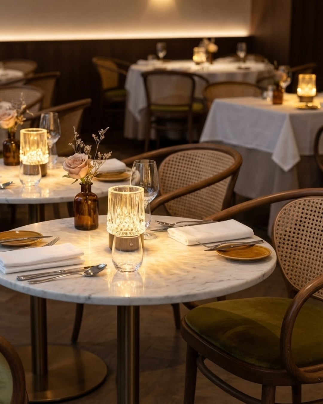 Cristelle | Gold Cordless Table Lamp