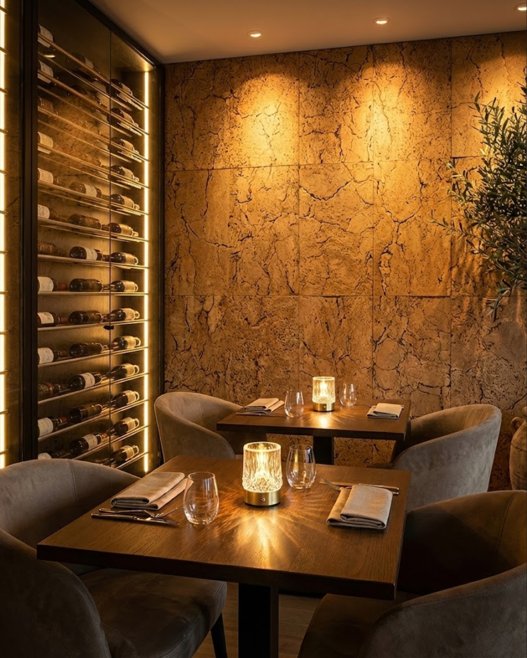 Cristelle | Gold Cordless Table Lamp