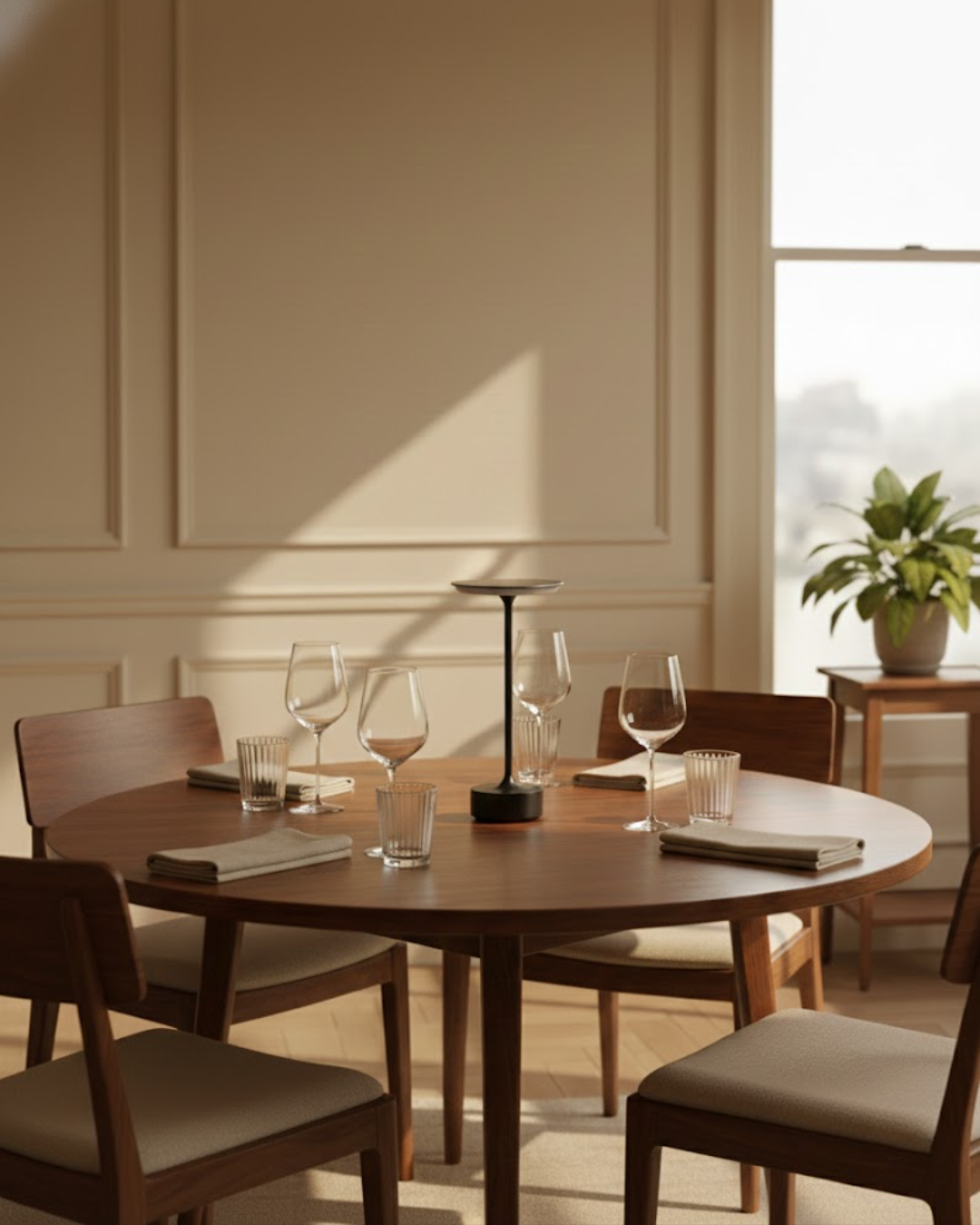 Sovéla | Black Cordless Table Lamp