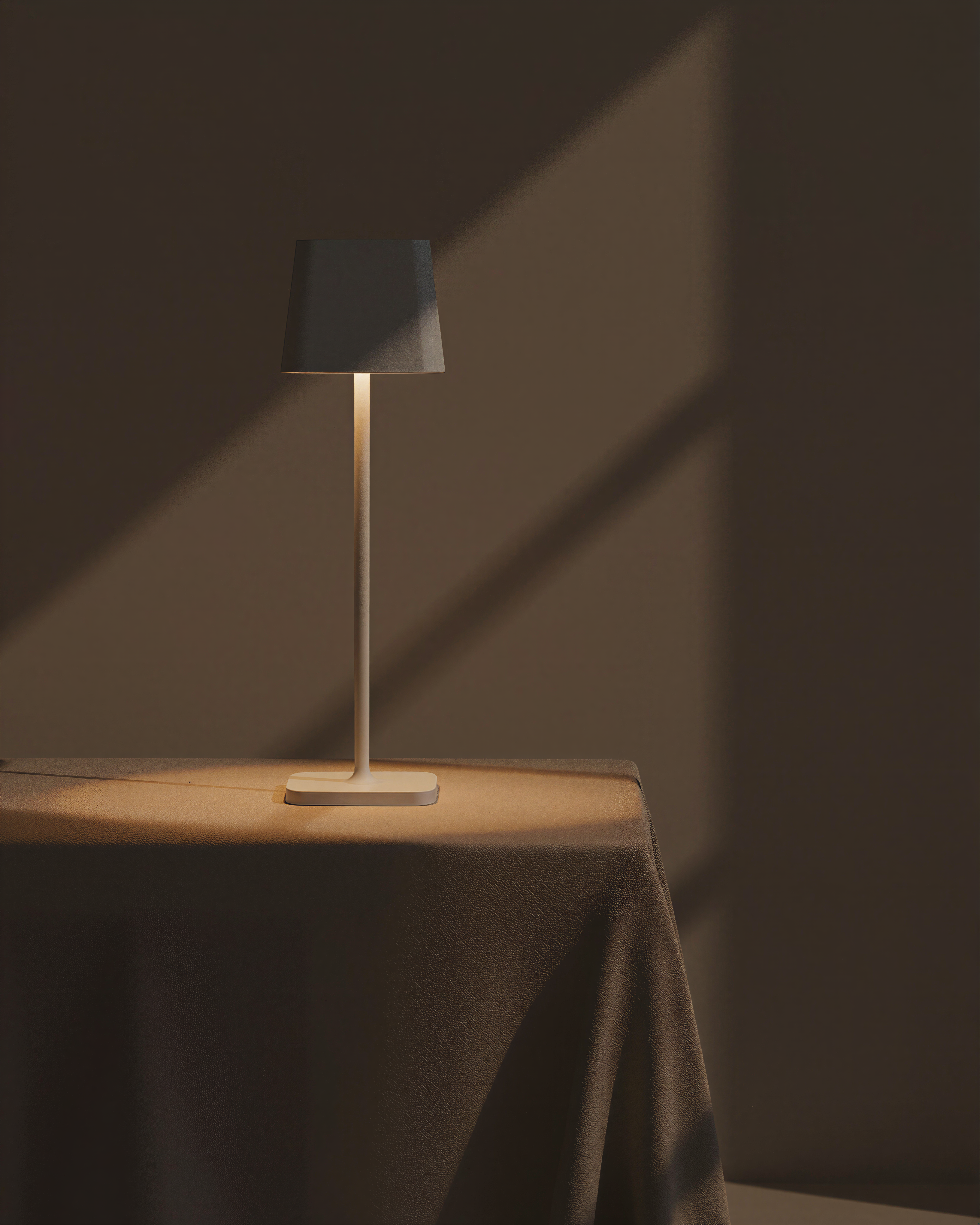 Velin | White Modern LED Table Lamp