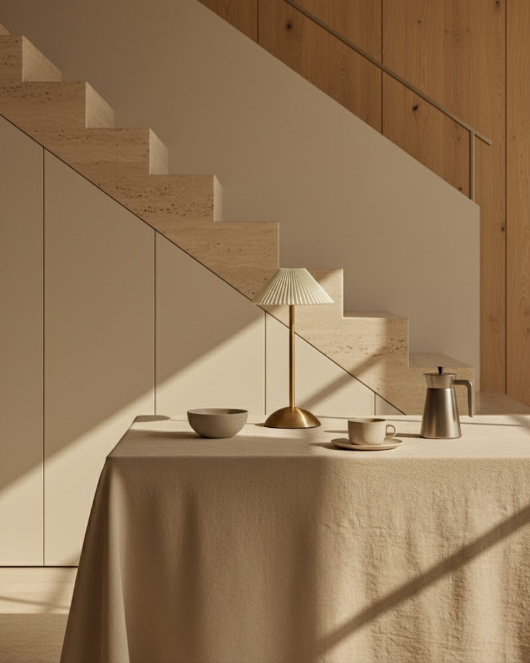 Arlénum | White Cordless Table Lamp