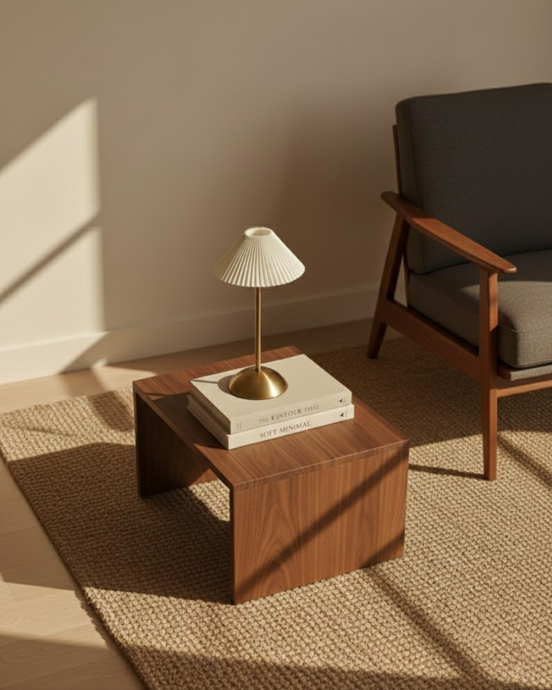 Arlénum | White Cordless Table Lamp