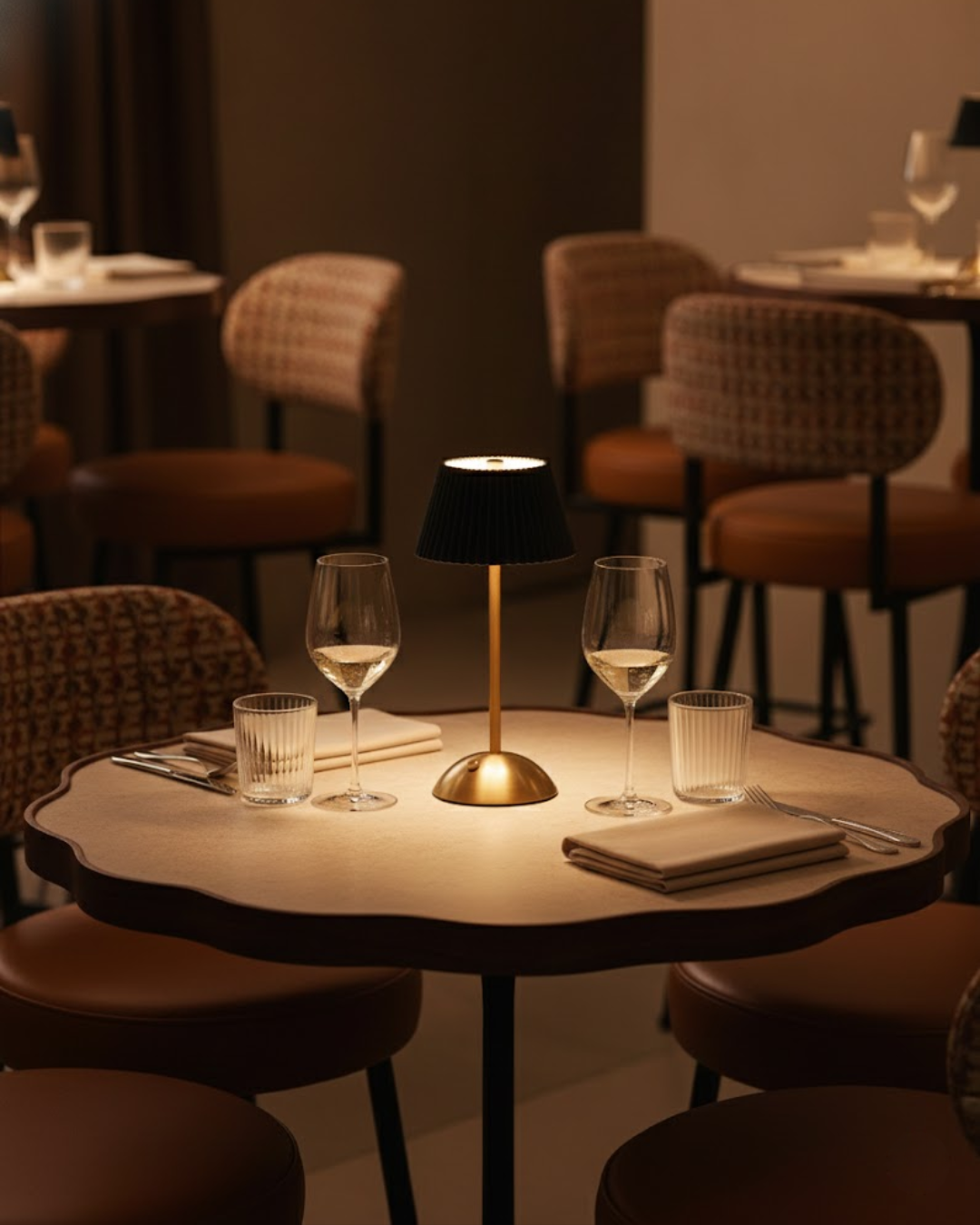 Arléon | Black Cordless Table Lamp