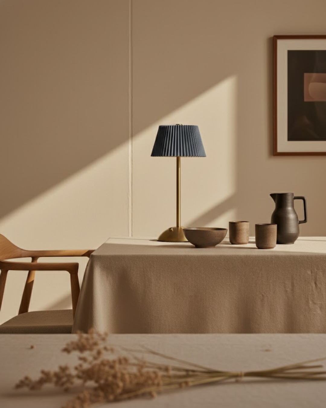 Arléon | Blue Cordless Table Lamp