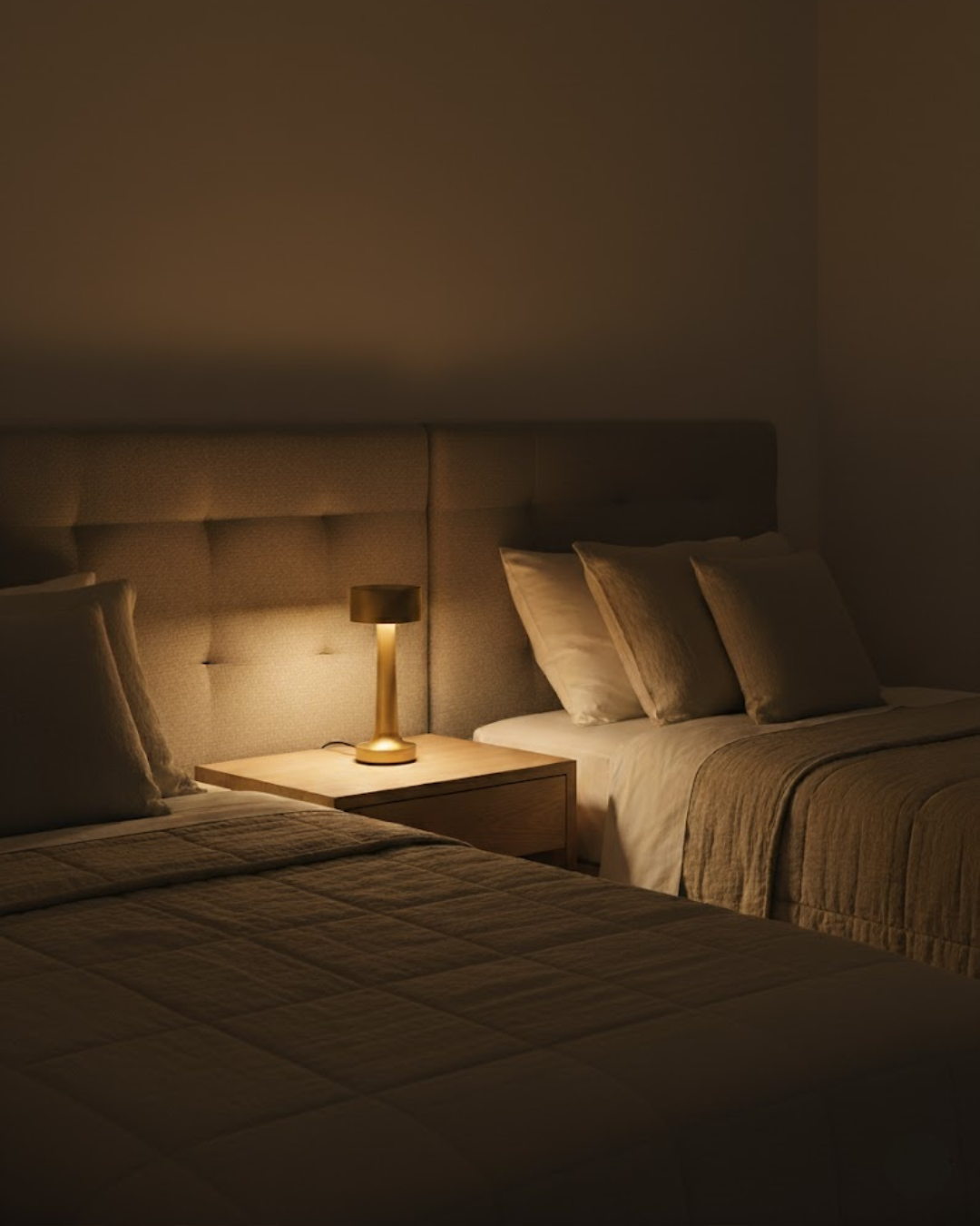 Énvoir | Gold Modern Table Lamp