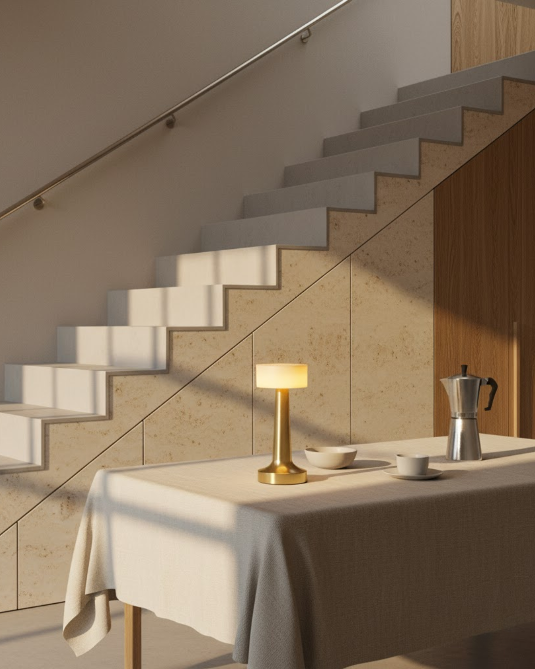 Évair | Gold Elegant Table Lamp