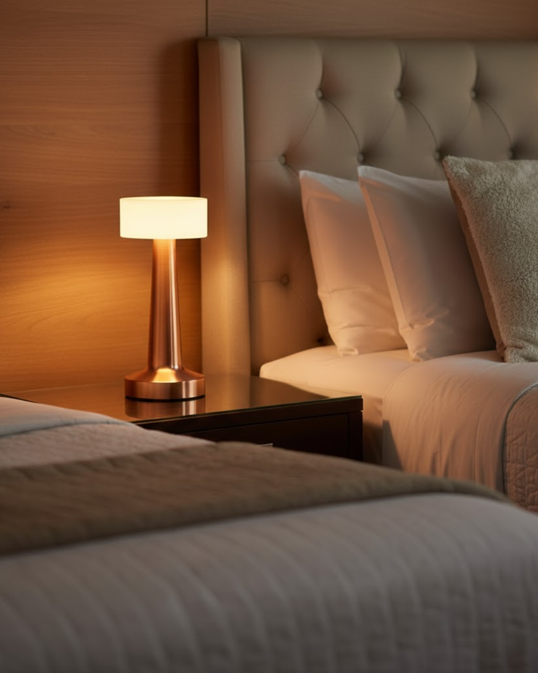 Évair | Rose Gold Elegant Table Lamp