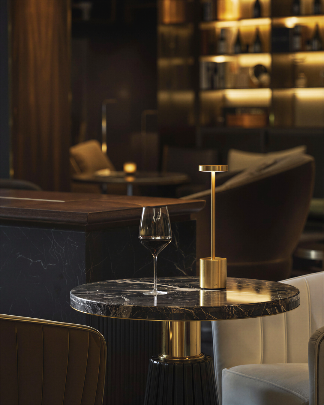 Cléon | Gold Cordless Table Lamp