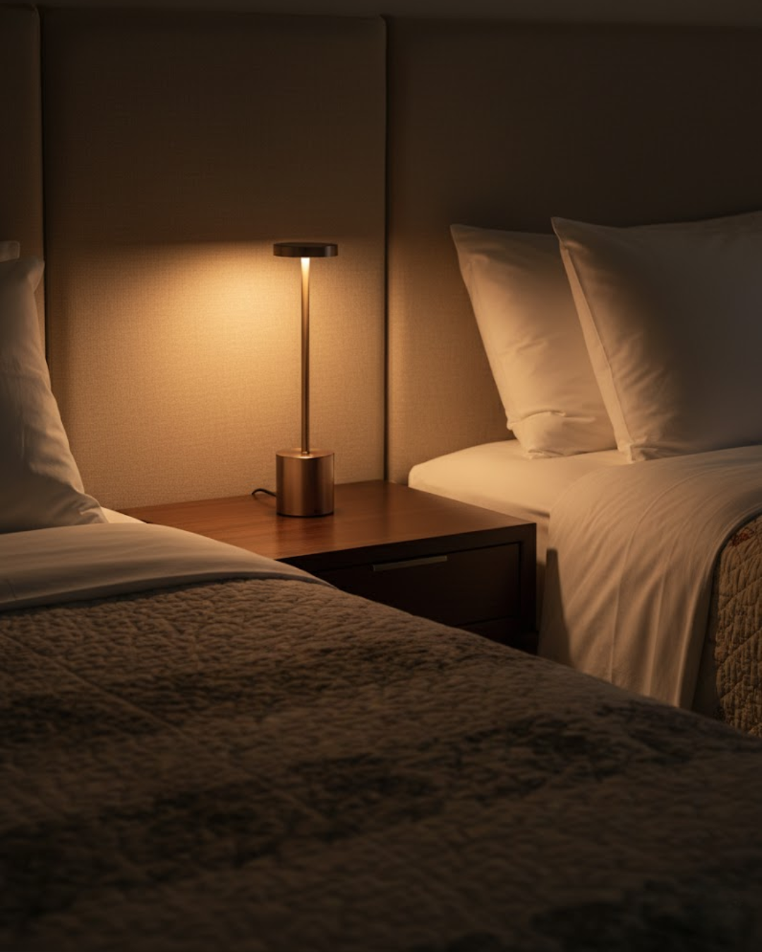 Cléon | Rose Gold Cordless Table Lamp