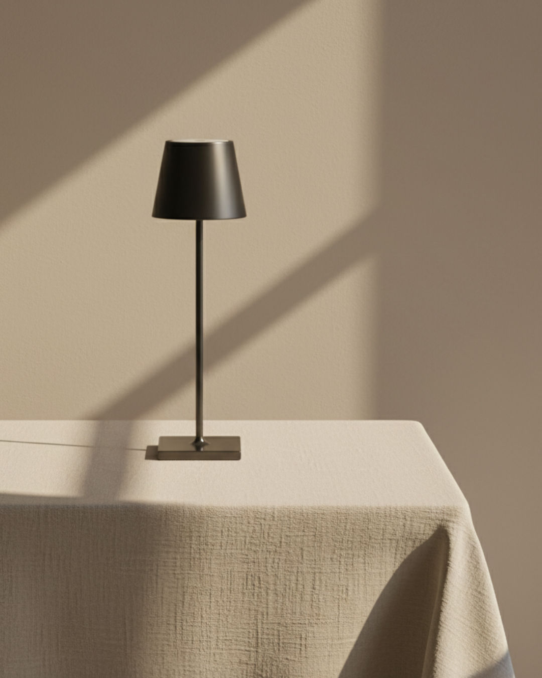 Cléa | Black Cordless Table Lamp
