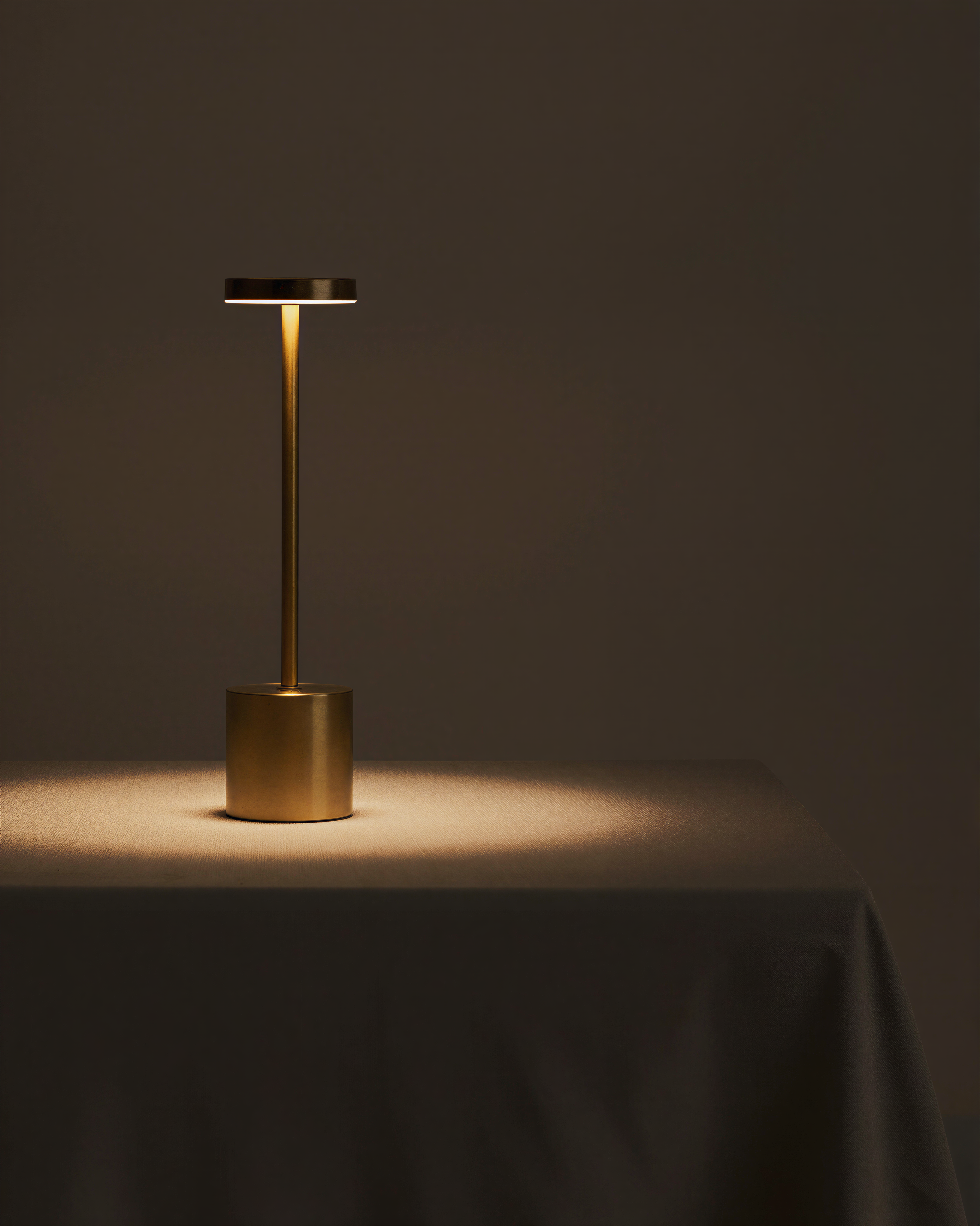 Cléon | Gold Cordless Table Lamp