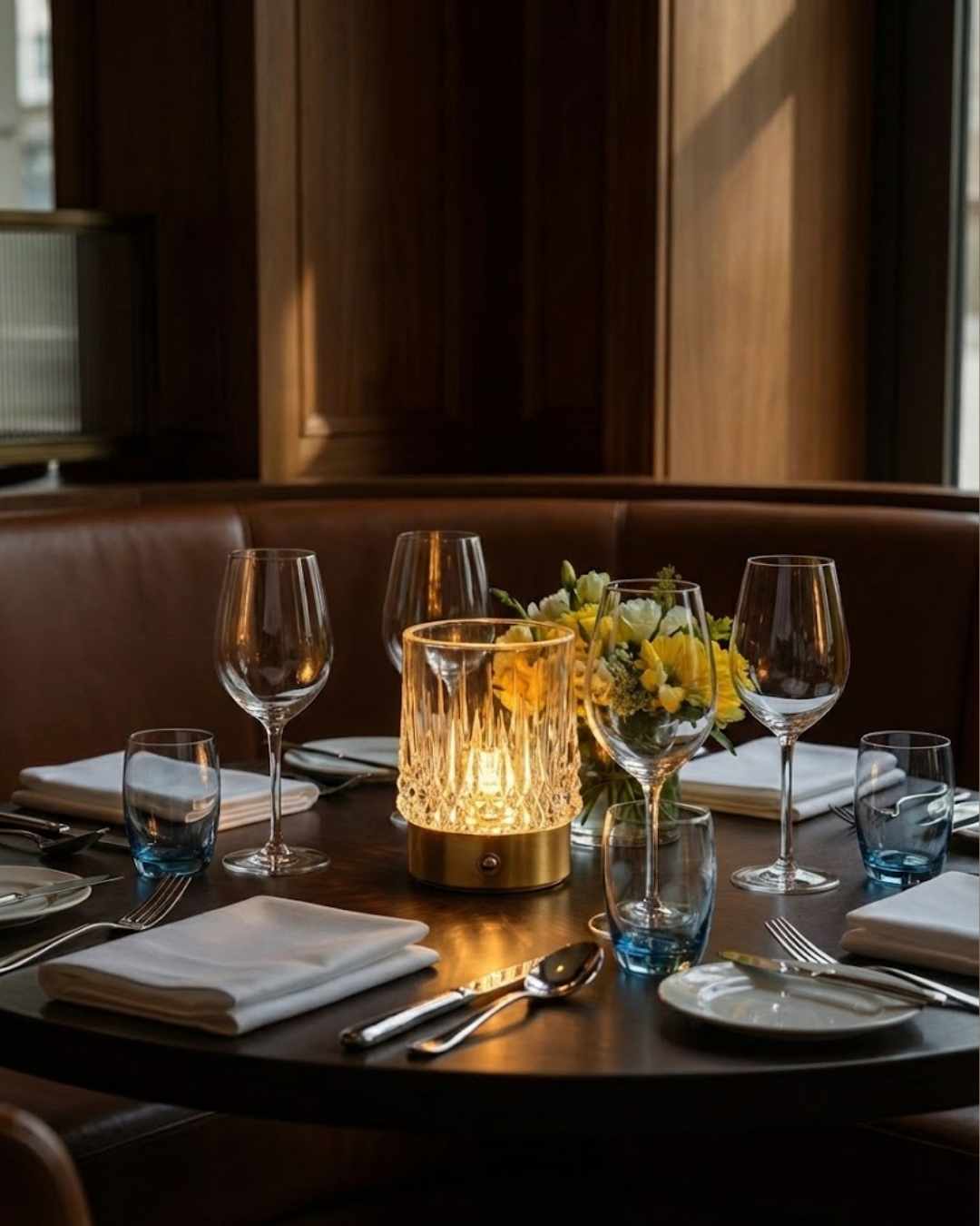 Cristelle | Gold Cordless Table Lamp