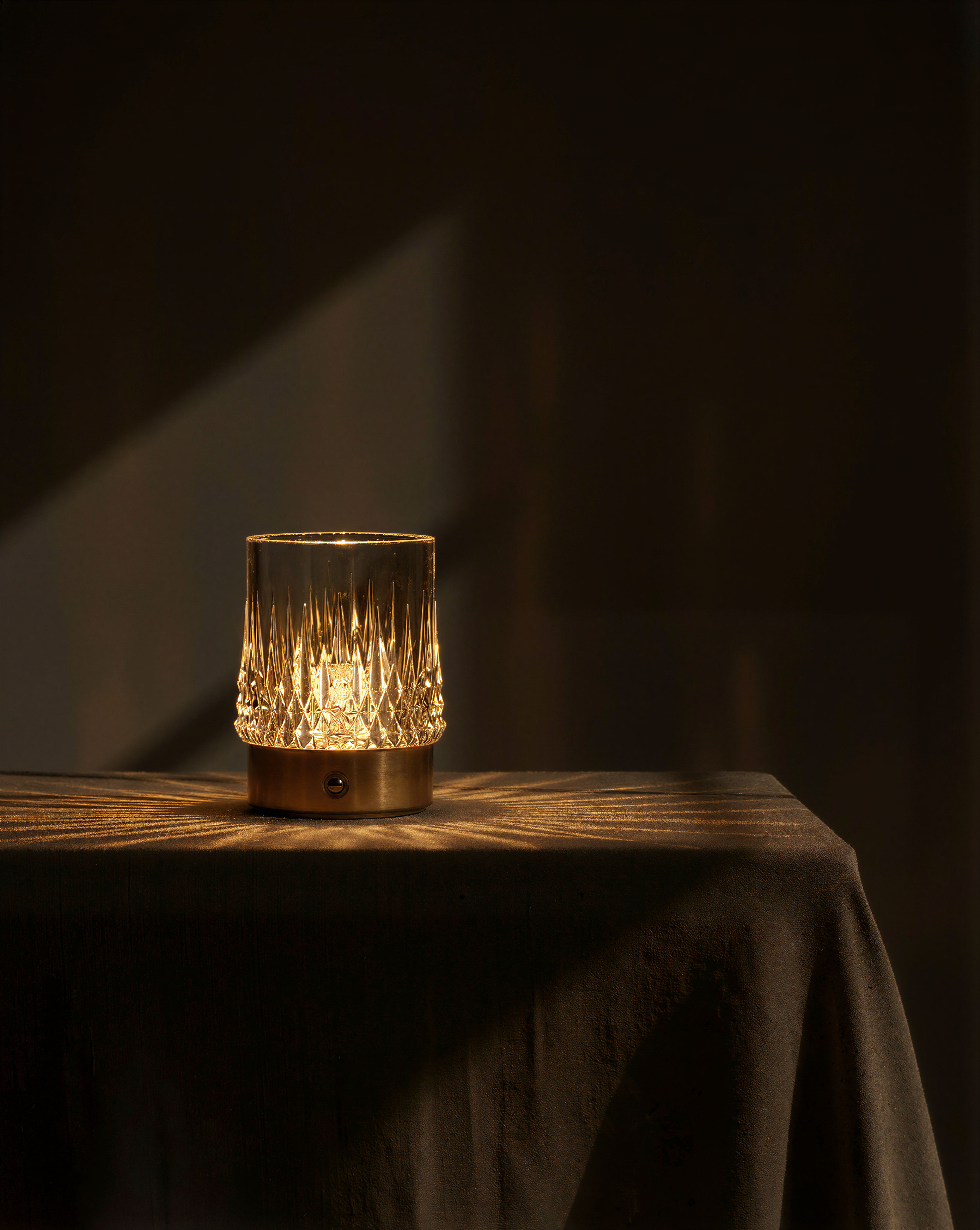 Cristelle | Gold Cordless Table Lamp