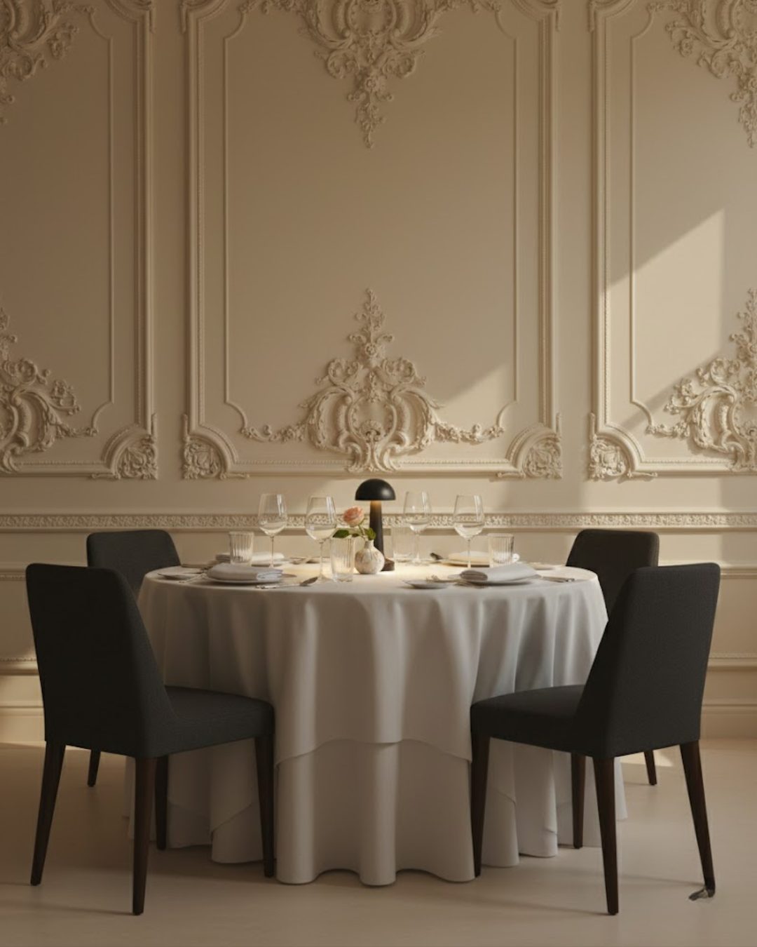 Élmar | Black Cordless Table Lamp